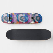 SEIN SIE GESUND SKATE BOARD DESIGN VON PAULA REILL SKATEBOARD (Horizontal)
