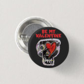 SEIN SIE MEIN VALENTINE BUTTON (Vorne & Hinten)