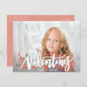 SEIN SIE MEIN VALENTINE FEIERTAGSPOSTKARTE (Vorne/Hinten)