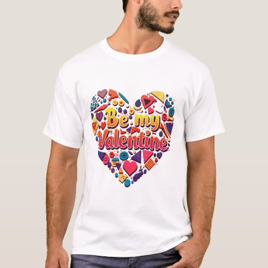 SEIN SIE MEIN VALENTINE T-Shirt (Vorderseite)