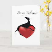 SEIN SIE MICH VALENTINE g909 Karte (Gelbe Blume)