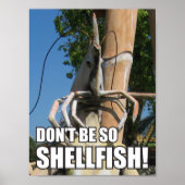 SEIN SIE NICHT SO SCHELLFISCH! MEMO POSTER (Vorne)