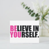 SEIN SIE POSTKARTE (Stehend Vorderseite)