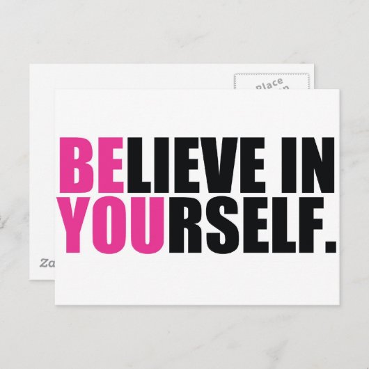 SEIN SIE POSTKARTE (Vorne/Hinten)