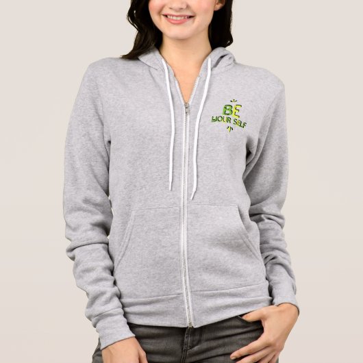 SEIN SIE SELBST HOODIE (Vorderseite)