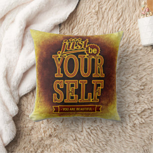 SEIN SIE SELBST MOTIVIEREND PILLOW KISSEN