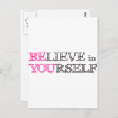 SEIN Sie selbst - SEIN Postkarte (Vorne/Hinten)