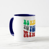 SEIN SIE SICH IHREM KENNTNIS ENTSPRECHEN - Wavy Co Tasse (Vorderseite Links)