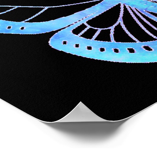 SEIN SIE SICH IHREM MINDESTSCHmetterling, IHRER ge Poster (Ecke)