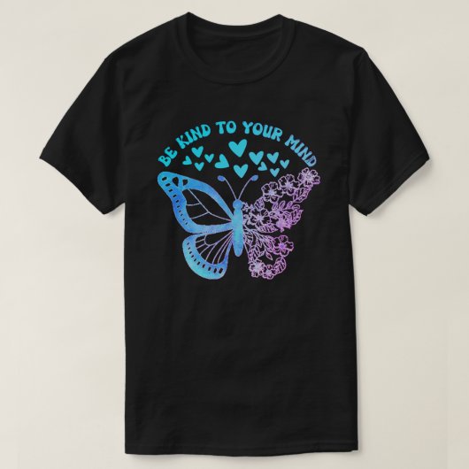 SEIN SIE SICH IHREM MINDESTSCHmetterling, IHRER ge T-Shirt (Design vorne)