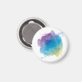 SEIN SIE SICH SELBST MAGNET. MAGNET (Vorderseite/Rückseite)