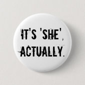 Sein sie wirklich button (Vorderseite)