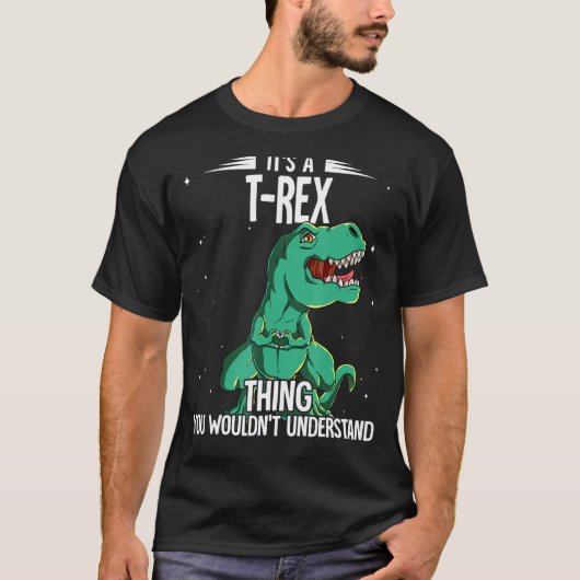 Sein T-rex-T-rex T-Shirt (Vorderseite)