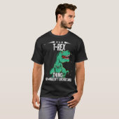 Sein T-rex-T-rex T-Shirt (Vorne ganz)