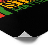 Sein Traum ist immer noch Martin Luther King Jr. D Poster (Ecke)