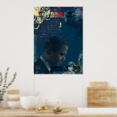 Sein Traum, unsere Hoffnung Poster (Küche)
