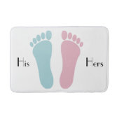 SEIN U. IHRS ABDRUCK-BADEMATTE BADEMATTE (Vorderseite)