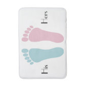 SEIN U. IHRS ABDRUCK-BADEMATTE BADEMATTE (Vorderseite Vertikal)