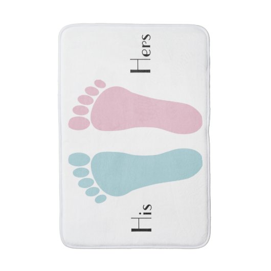 SEIN U. IHRS ABDRUCK-BADEMATTE BADEMATTE (Vorderseite Vertikal)