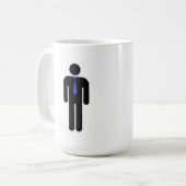 SEIN u. ihrs (Blau) Kaffeetasse (Vorderseite Links)