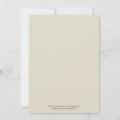 Sein und ihrs Brautparty-Einladung Einladung (Rückseite)