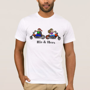 Sein und ihrs Motorrad-T - Shirt