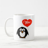 Sein und ihrs zusammenpassendes Set der Kaffeetasse (Links)