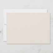 Sein und seine Handtücher Brautparty {rot} Einladung (Rückseite)