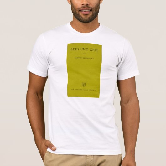 Sein Und Zeit/Sein und Zeit Heidegger Gelb T-Shirt (Vorderseite)