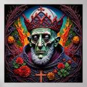 Sein Unheil, Zombie Pope Poster (Vorne)