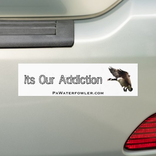 Sein unser Add.iction, Gans PAs Waterfowler Autoaufkleber (Auf Auto)