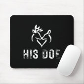 Sein Valentinstag passt zu Jägerpaaren Mousepad (Mit Mouse)