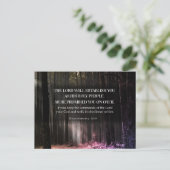 Sein Versprechen (Deuteronomie 28:9) Postkarte (Stehend Vorderseite)