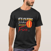 Sein vom Heißluftballo angetriebener Fliegenwicker T-Shirt (Vorderseite)