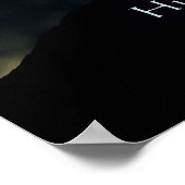 Sein Weg ist im Wirbelwind Poster (Ecke)