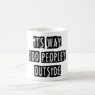 Sein Weg zu Menschen außerhalb der Tasse Geschenk
