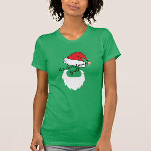 sein Weihnachten Sie lustiges T-Shirt
