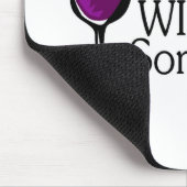 Sein Wein 30 irgendwo Mousepad (Ecke)