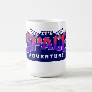 Sein Weltraum-Abenteuer-Becher Kaffeetasse