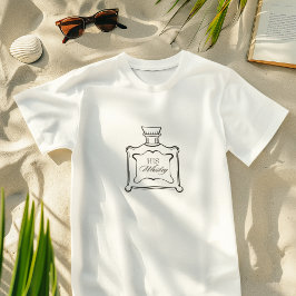 Sein Whiskey, Paar, Ehefrau, Spaß, einfach stilvol T-Shirt