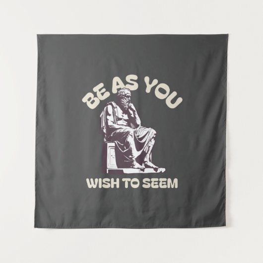 SEIN, WIE SIE SCHEINEN WOLLEN WANDTEPPICH (Vorderseite)