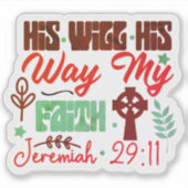Sein Will-Sticker Aufkleber (Vorderseite)