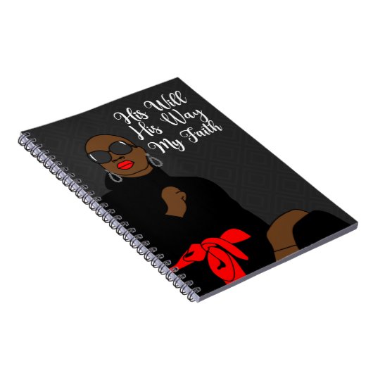 Sein Wille, seinen Weg zu meinem Fetisch-Notebook Notizblock (Rechte Seite)