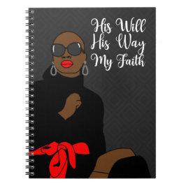 Sein Wille, seinen Weg zu meinem Fetisch-Notebook Notizblock