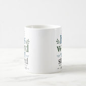 Sein Wort wird unerschütterliches Schriftversprech Kaffeetasse (Mittel)
