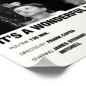 Sein wunderschönes Leben 1946 Alternative Film Poster (Ecke)