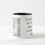 Sein Zwillinge… Tasse (Zentrum)