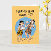 Seine 49. Geburtstagskarte Karte (Gelbe Blume)