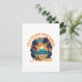 Seine 5 Uhr überall, wo ich pensioniert werde Begleitkarte (Stehend Vorderseite)