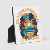 Seine 5 Uhr überall, wo ich pensioniert werde Fotoplatte (Vorderseite)